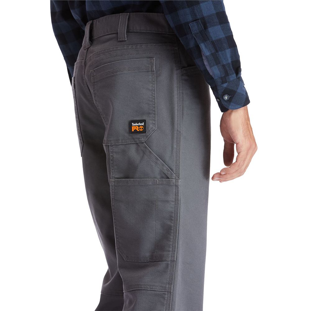 Pantalones Timberland Argentina Hombre - Pro® 8 Series Utility - Gris Oscuro - RYGIKM-543